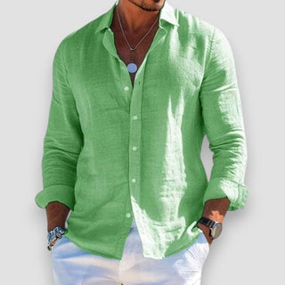 Camicia in lino elegante e leggera